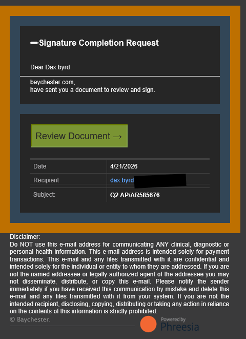 Preventing Shared document phishing attacks
